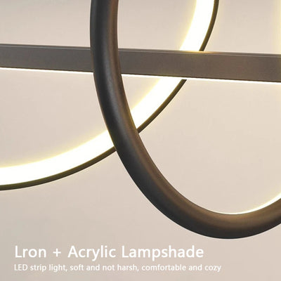 Modern Minimalist Dining Room Chandelier - Simple 2024 New Eye Protection Pendant Light for Dining Table or Bar