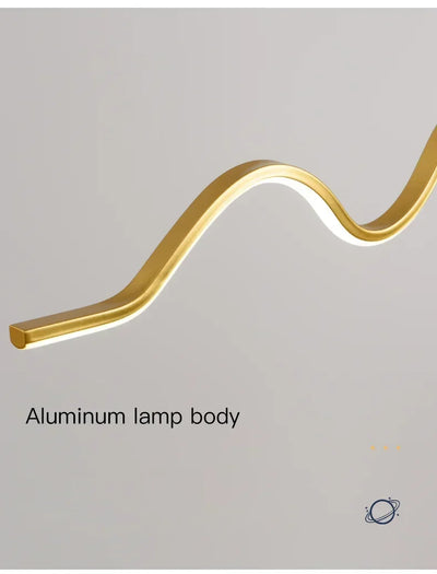 Modern LED Pendant Light for Dining Table – Sleek Chandelier for Kitchen, Bar, or Dining Room