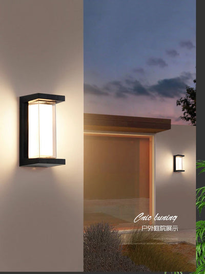 Waterproof IP65 Motion Detector LED Wall Lamp – 20W Outdoor Porch and Garden Lighting