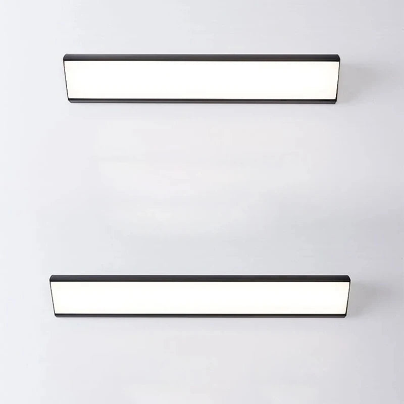 Long Strip LED Outdoor Wall Lamps - Waterproof Aluminum Lights for Porch, Garden, Corridor