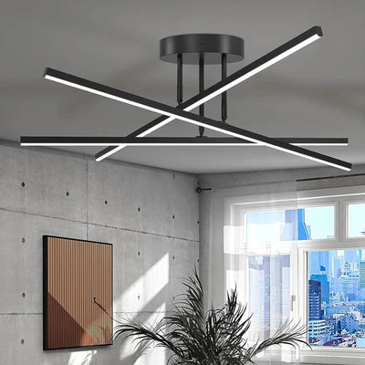 Nordic Modern LED Ceiling Lamp: Chandelier for Living Room, Dining Room, and Bedroom
