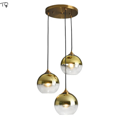 Nordic Luxury Vintage Glass Pendant Lights: Timeless Elegance