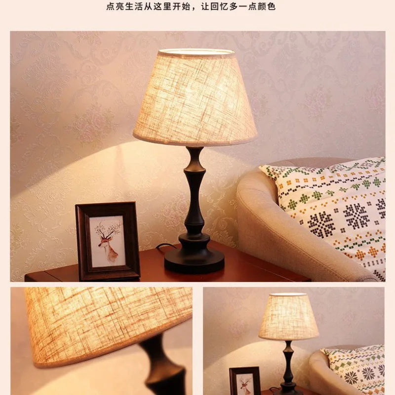 Mid-Ancient Table Lamp – Cozy & Romantic Bedside Desk Light