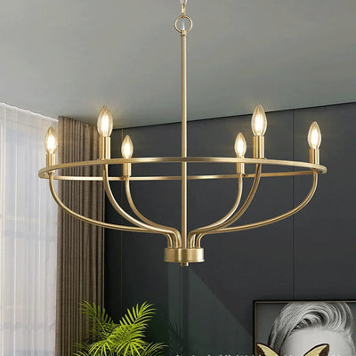 Vintage Ceiling Chandelier Pendant: Rustic Charm for Your Living Room