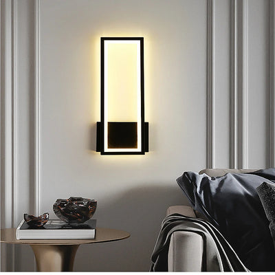 Modern Minimalist LED Wall Lamp for Bedroom and Corridor