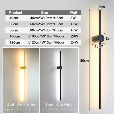 Modern LED Wall Sconce Lamp for Indoor Lighting