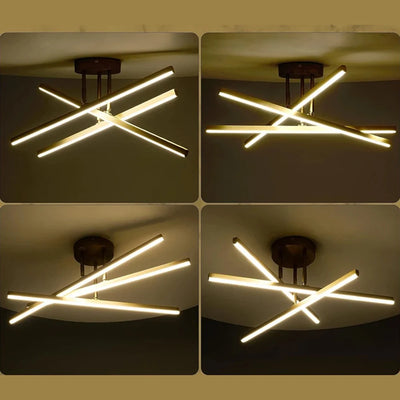 Nordic Modern LED Ceiling Lamp: Chandelier for Living Room, Dining Room, and Bedroom