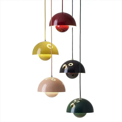 Creative Bud Chandelier: Multi-Color Pendant Lights for Bedrooms, Studies, and Restaurants
