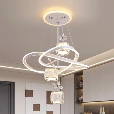 Modern LED Pendant Chandelier for Dining Room and Indoor Spaces