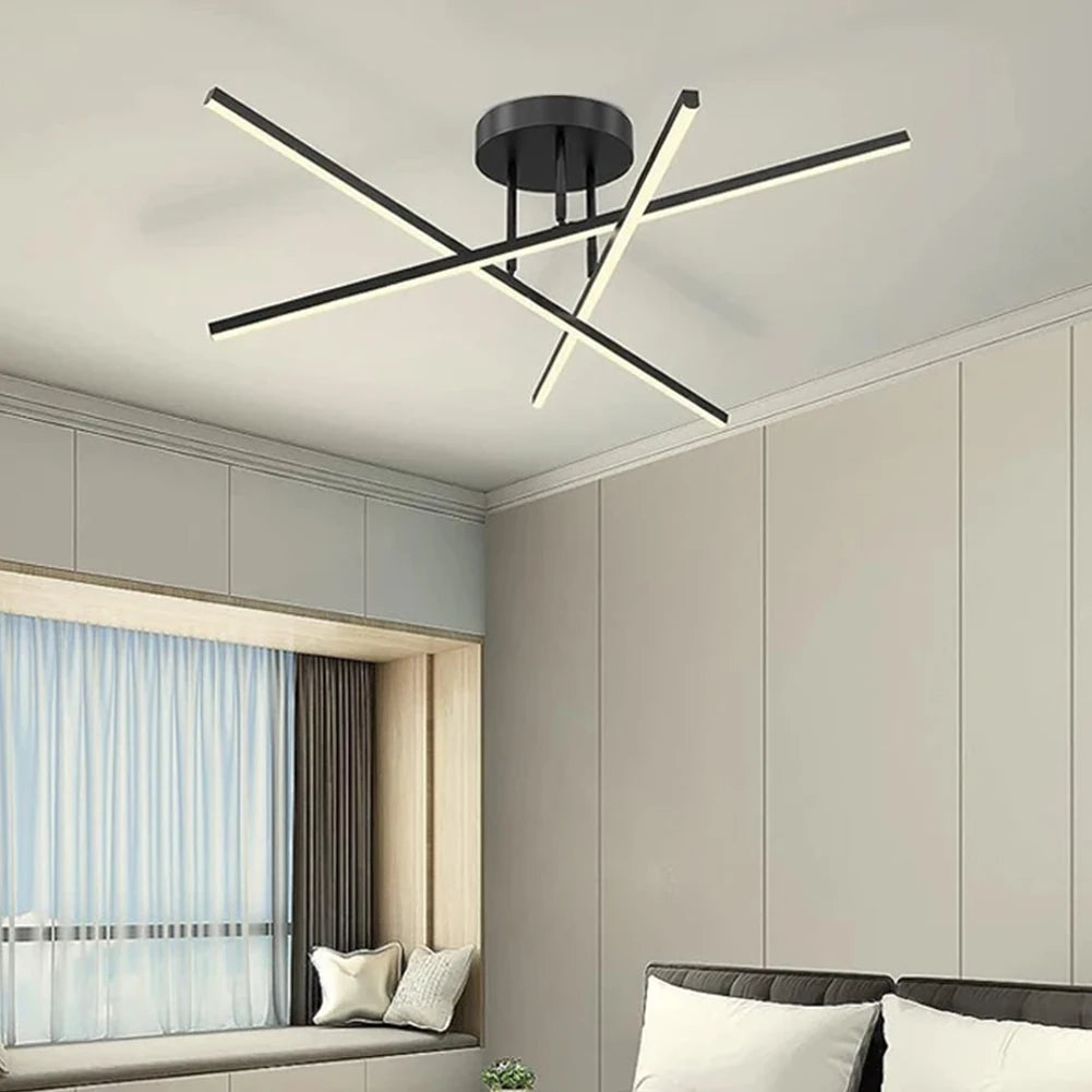 Nordic Modern LED Ceiling Lamp: Chandelier for Living Room, Dining Room, and Bedroom