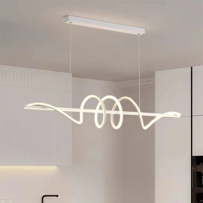 Modern Minimalist Dining Room Chandelier - Simple 2024 New Eye Protection Pendant Light for Dining Table or Bar