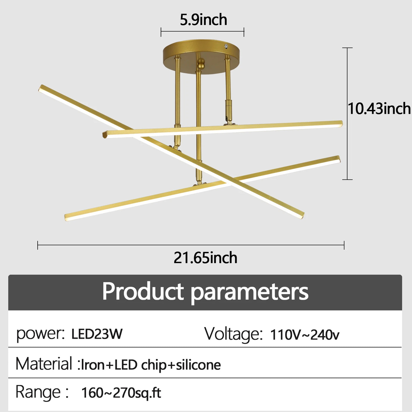 Nordic Modern LED Ceiling Lamp: Chandelier for Living Room, Dining Room, and Bedroom