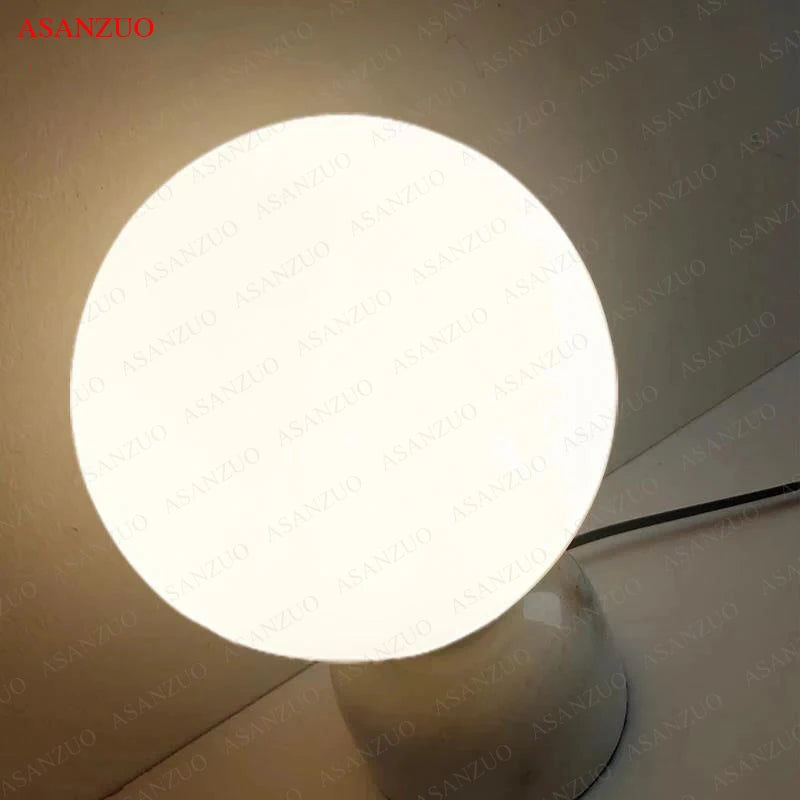 Nordic Glass Ball Table Lamp: A Touch of Luxury for Your Bedroom Decor
