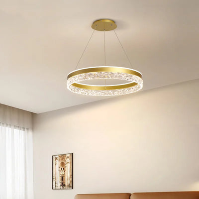 Simple Modern Ceiling Chandelier – Adjustable Indoor Lighting with 3 Color LED for Living Room, Dining Room, and Bedroom Decor
