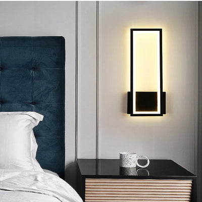 Modern Minimalist LED Wall Lamp for Bedroom and Corridor