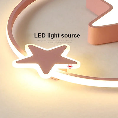 Children's Room Cartoon Star Ceiling Lamp