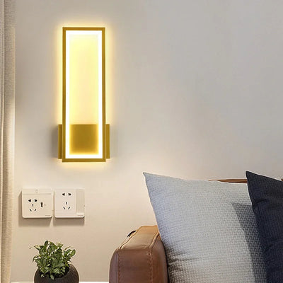 Nordic LED Wall Lamp - Modern Minimalist Wall Sconce Lights for Living Room, Bedroom, Bedside Indoor Decoration