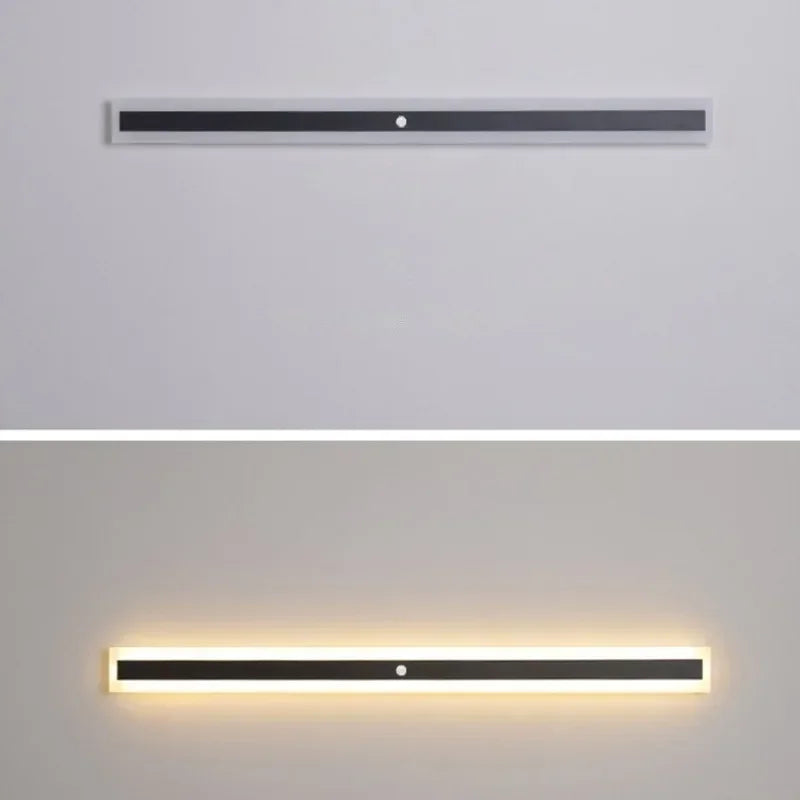 Waterproof LED Long Wall Light with Motion Sensor for Outdoor Lighting