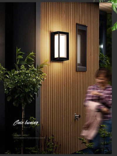 Waterproof IP65 Motion Detector LED Wall Lamp – 20W Outdoor Porch and Garden Lighting
