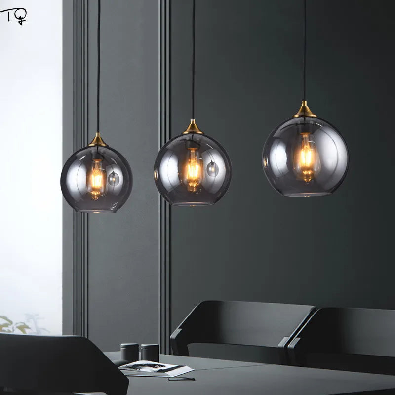 Nordic Luxury Vintage Glass Pendant Lights: Timeless Elegance