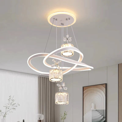 Modern LED Pendant Chandelier for Dining Room and Indoor Spaces