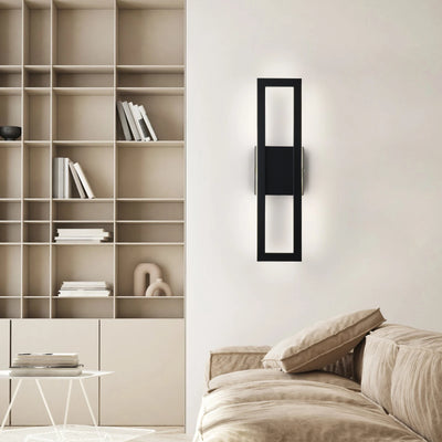 Modern 19W LED Wall Sconce – Adjustable Bar Light for Indoor Spaces