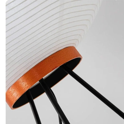 Noguchi Akari Rice Paper Floor Lamp – Wabi Sabi Vintage Standing Light for Living Room & Bedroom
