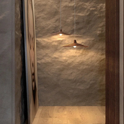 Vintage Wabi-Sabi Wind Pendant Light – Japanese Chandelier for Home and Cafe Decor