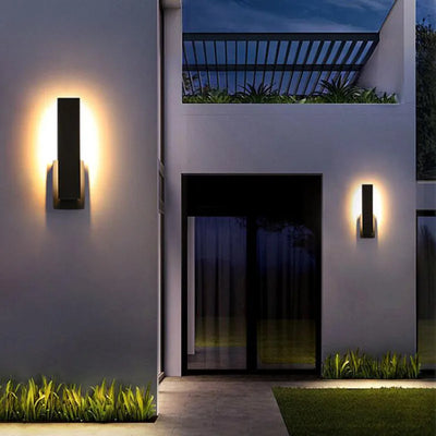 Outdoor Waterproof LED Wall Lamp – Contemporary Aluminium Light for Indoor and Outdoor Spaces