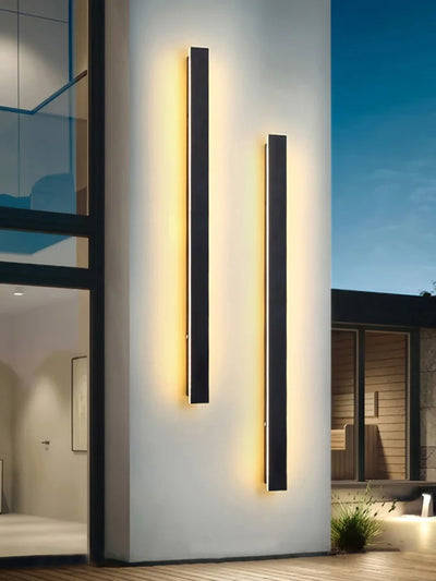 Minimalist Waterproof LED Wall Light – Modern Outdoor/Indoor Lamp for Balcony, Terrace, and Garden