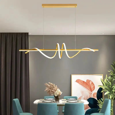 Modern LED Living Room Pendant Lights - Sleek Illumination for Versatile Spaces