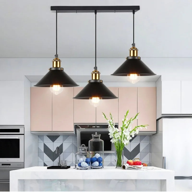 Nordic Industrial Style Pendant Light: Postmodern Hanging Lamp for Bedroom, Dining Room, and Bar Decor