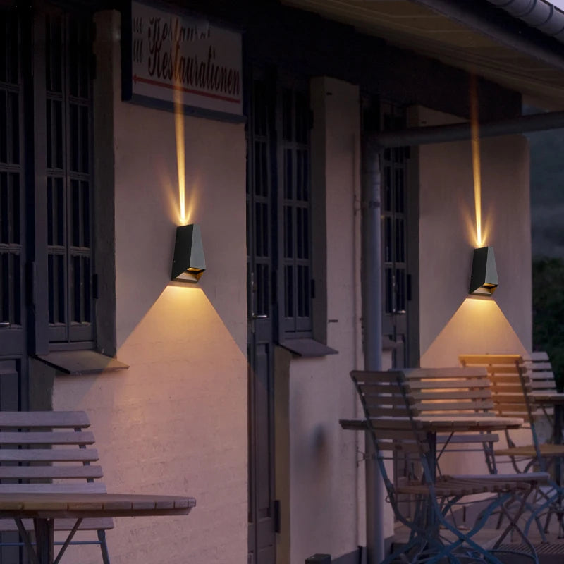 Waterproof Outdoor Wall Lamp - Versatile Lighting for Staircases, Balconies, and Gardens