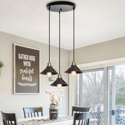 Nordic Industrial Style Pendant Light: Postmodern Hanging Lamp for Bedroom, Dining Room, and Bar Decor