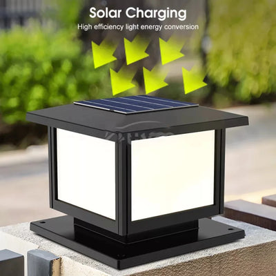 Solar Fence Light - IP65 Outdoor Garden Lamp for Gate and Wall Decoration