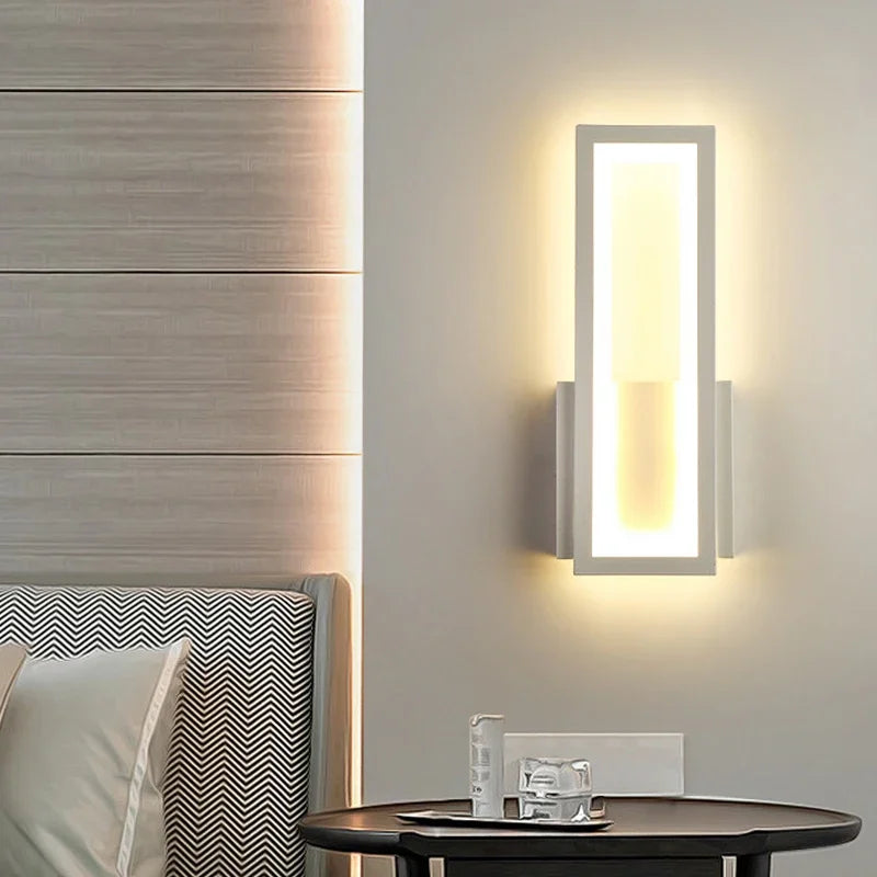 Nordic LED Wall Lamp - Modern Minimalist Wall Sconce Lights for Living Room, Bedroom, Bedside Indoor Decoration