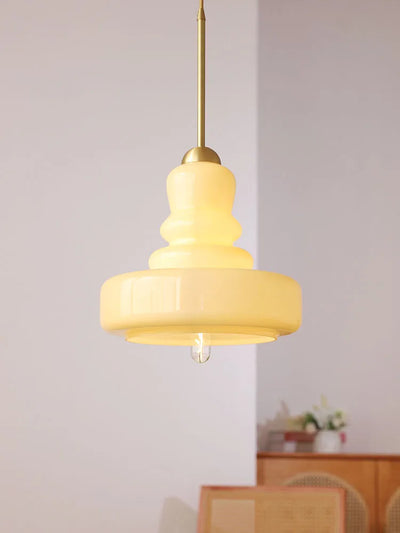 French Vintage Medieval Bauhaus Colorful Gourd Pendant Lights