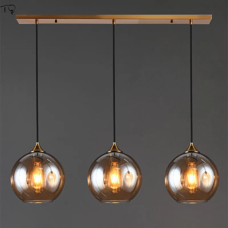 Nordic Luxury Vintage Glass Pendant Lights: Timeless Elegance