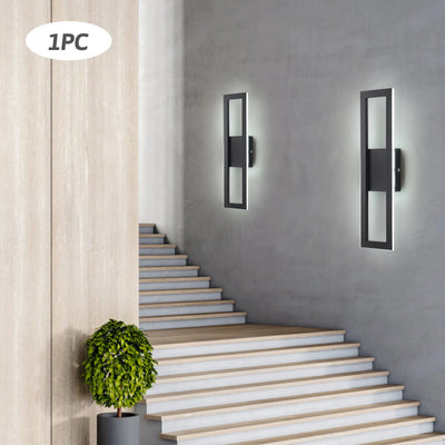 Modern 19W LED Wall Sconce – Adjustable Bar Light for Indoor Spaces