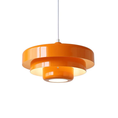 Medieval Danish Multicolor Chandelier - Retro Bauhaus Decoration Lights