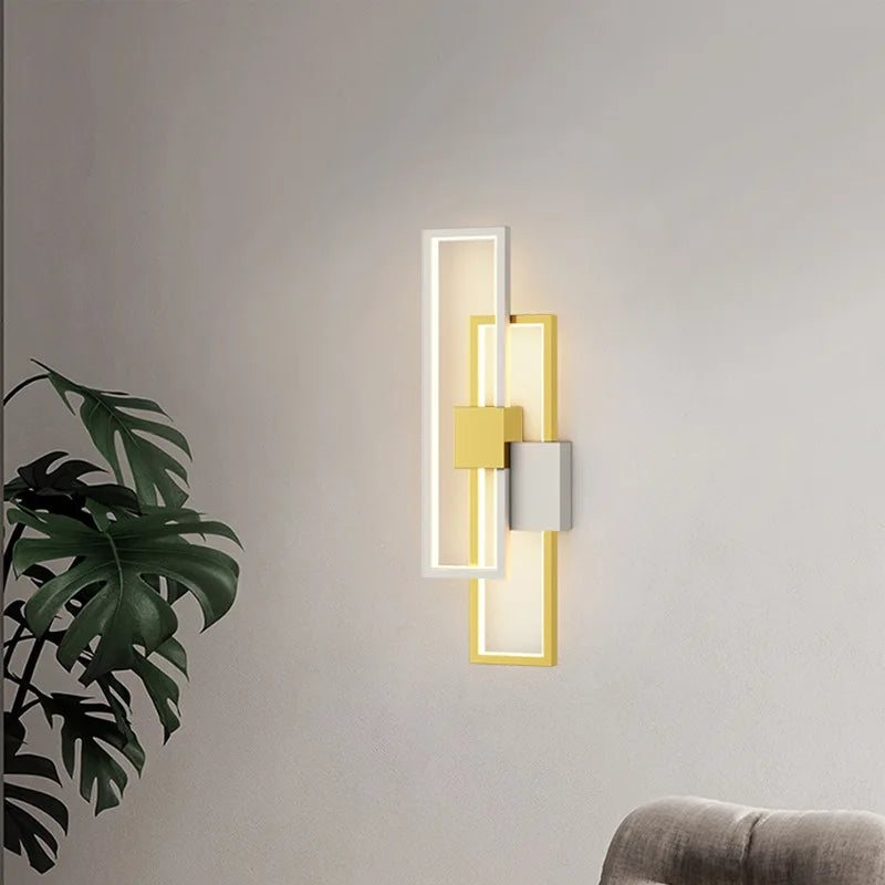 Nordic LED Wall Lights Minimalist LED Light For Living Room Bedroom Bedside Home Decoration Indoor Wall Sconces Lamp