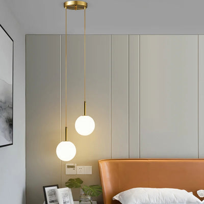Modern Nordic Glass Ball Pendant Lights for Stylish Home Decor