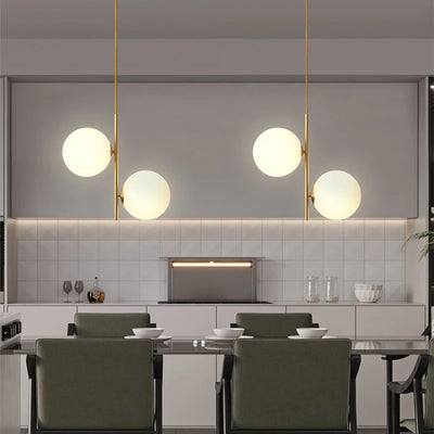 Modern Nordic Glass Ball Pendant Lights for Stylish Home Decor