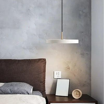 Modern LED Pendant Light with Remote Control – Contemporary Pendant Lamp for Bedroom, Living Room, and Dining Room