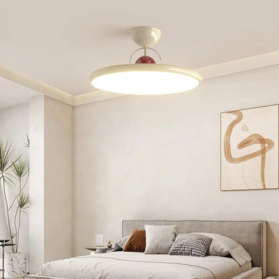 Nordic LED Ceiling Light – Modern Flying Saucer Lamp for Living Room, Bedroom, and Study