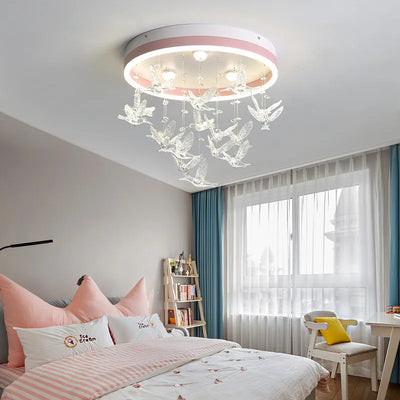 Cute LED Pendant Light: Perfect for Girls' Rooms and Baby Nurseries