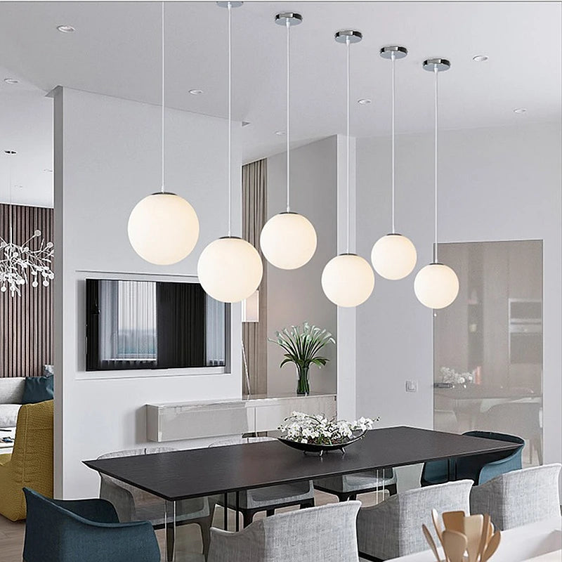 Nordic Minimalist LED Chandelier - Creative Pendant Light for Luxurious Decor