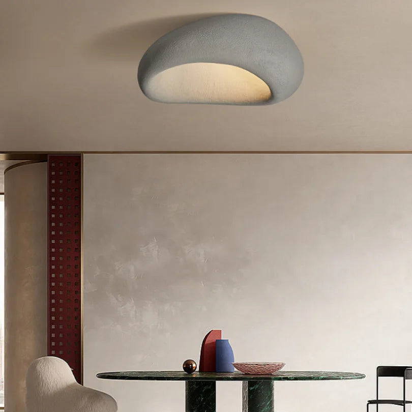 Nordic Ceiling Lights for Bedroom, Living Room, and Kitchen - Wabi Sabi Chandeliers for Minimalist Decoration
