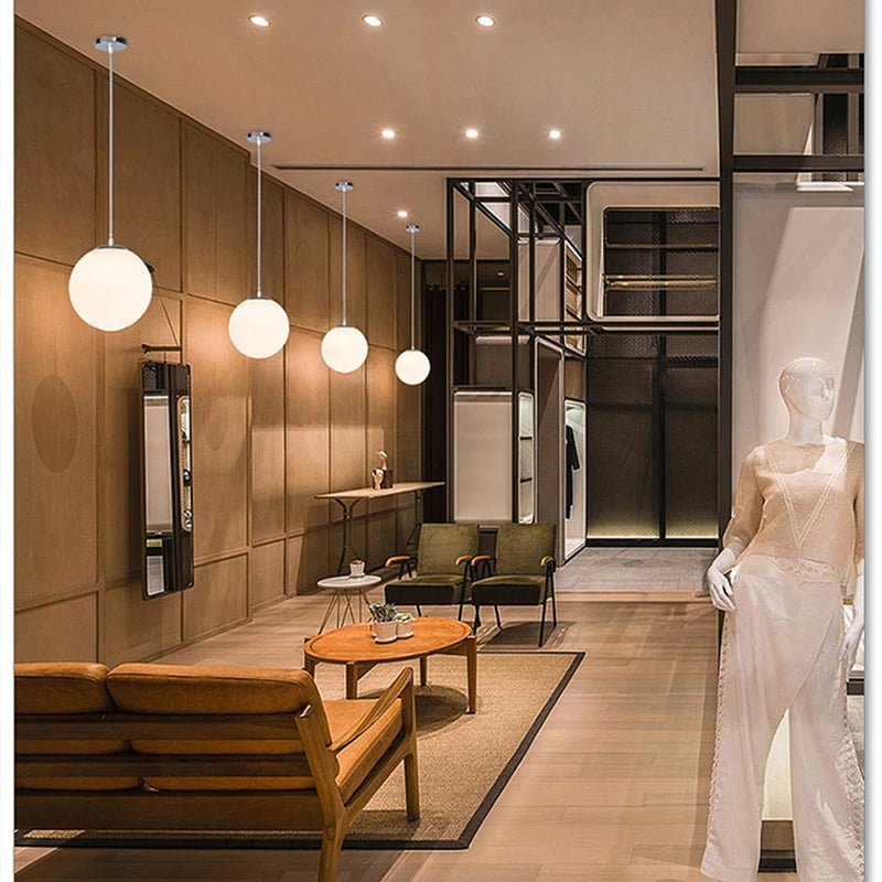 Nordic Minimalist LED Chandelier - Creative Pendant Light for Luxurious Decor