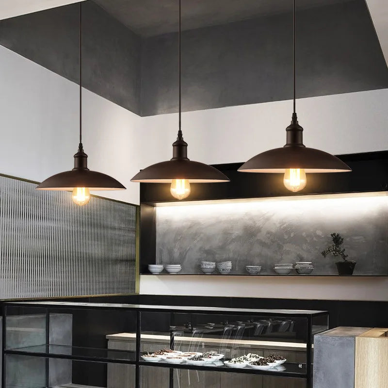 Vintage Industrial Loft Pendant Light - Classic Lighting Fixture for Various Spaces
